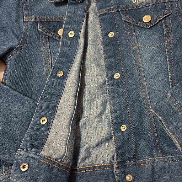 DKNY Girls' Denim Jacket Blue Size 8 EUC! - Picture 4 of 9